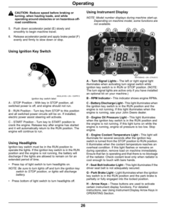 Alternative view of John Deere 855D XUV Gator Export Edition (080001- ) Operator's Manual (OMM171372)