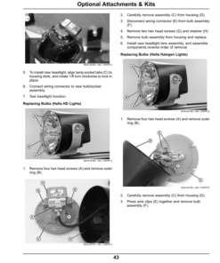 Alternative view of John Deere 855D XUV S4 Gator Operator's Manual (OMM171406)