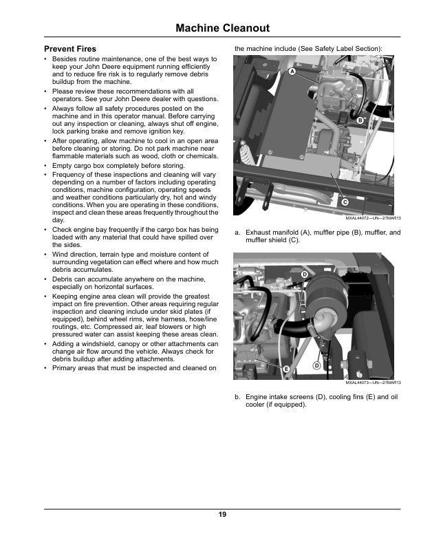 John Deere Gator Compact Series Utility Vehicle CX (100001-) Operator's Manual (OMM171439) - Image 2