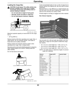 Alternative view of John Deere TE Gator Utility Vehicles Export Edition (090001-) Operator's Manual (OMM171445)