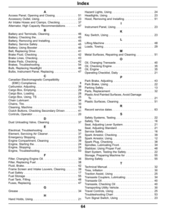 Alternative view of John Deere TS Gator Utility Vehicle North America (070001-100000) Operator's Manual (OMM171492)