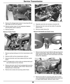 Alternative view of John Deere RSX850i Gator Utility Vehicle North America (010001-030000) Operator's Manual (OMM172509)