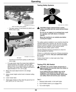 Alternative view of John Deere X750 X754 & X758 Tractors North America (030001-040000) Operator's Manual (OMM172667)