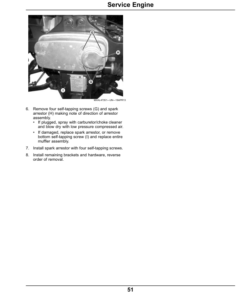 Alternative view of John Deere 550 XUV S4 Gator Utility Vehicle Export Edition (040001- ) Operator's Manual (OMM173026)
