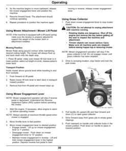 Alternative view of John Deere X300R Select Series Tractors Operator's Manual (OMM173267)