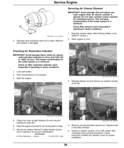 Alternative view of John Deere M-Gator A3-T Utility Vehicle North America (010001-020000) Operator's Manual (OMM173475)
