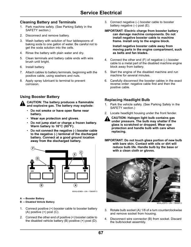 John Deere HPX-4x4 Gator Utility Vehicle Diesel North America (130001-140000) Operator's Manual (OMM173970) - Image 2