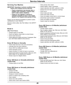Alternative view of John Deere 825i S4 XUV Gator Utility Vehicle North America (100001- ) Operator's Manual (OMM173979)