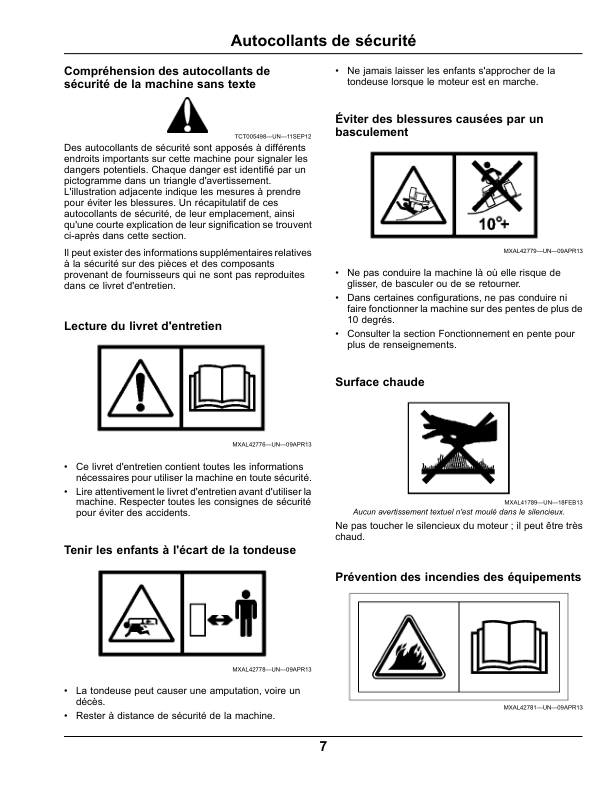 John Deere X750, X754 & X758 Tractors Export Edition (040001- ) Operator's Manual (OMM174241) - Image 2