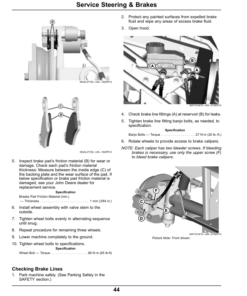 Alternative view of John Deere TX Gator Utility Vehicle California Edition (100001- ) Operator's Manual (OMM174359)