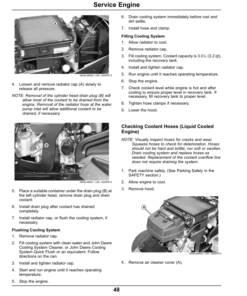 Alternative view of John Deere X500, X520, X534, X540 Multi-Terrain Select Series Tractors North America (090001-100000) Operator's Manual (OMM174454)
