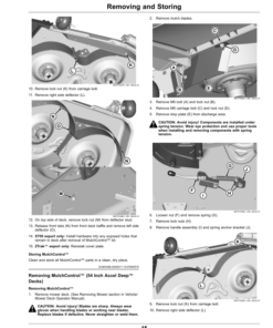 Alternative view of John Deere MulchControl For 42 Inch, 48 Inch, 54 Inch Accel Deep Mower Decks (Start-May 2020) (Worldwide Edition) Operator's Manual (OMM174507)