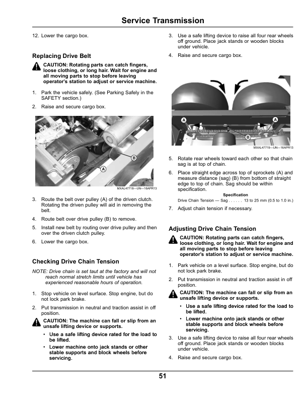 John Deere TH (6x4) Gator Utility Vehicle (Diesel)North America (110001- ) Operator's Manual (OMM174953) - Image 2