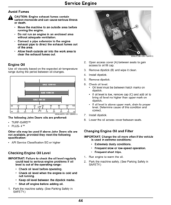 Alternative view of John Deere XUV 550 Gator Utility VehicleExport Edition (050001- ) Operator's Manual (OMM175172)