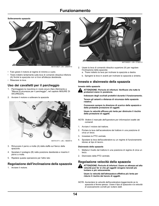 John Deere 52 Inch Quick-Hitch Broom Export Edition (022001-) (for X750, X754 & X758 Tractors with Serial No. 040001-) Operator's Manual (OMM175402) - Image 3