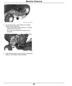 Alternative view of John Deere X750, X754 & X758 Garden Tractors (North American) Operator's Manual (OMM175435)