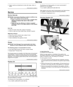Alternative view of John Deere 44-Inch, 47-Inch Snowblower (010001-) for X300 Select Series (010001-), X500 Multi-Terrain (110001-), X590 Select Series Tractors (110001-) Operator's Manual (OMM175574)