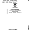 John Deere 44 Inch Front Bladefor X350, X354, X370, X350R, X380, X584, & X590 Select Series TractorsExport Edition (010001- ) Operator's Manual (OMM175597)