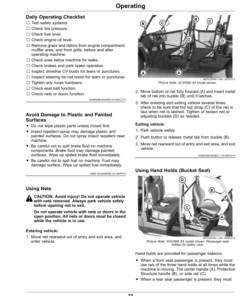 Alternative view of John Deere XUV590i, XUV590i S4 Gator Utility Vehicle Operator's Manual (OMM175794)