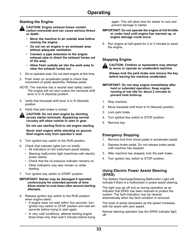 John Deere XUV 825i Gator Utility Vehicle North America (110001- ) Operator's Manual (OMM175911) - Image 3