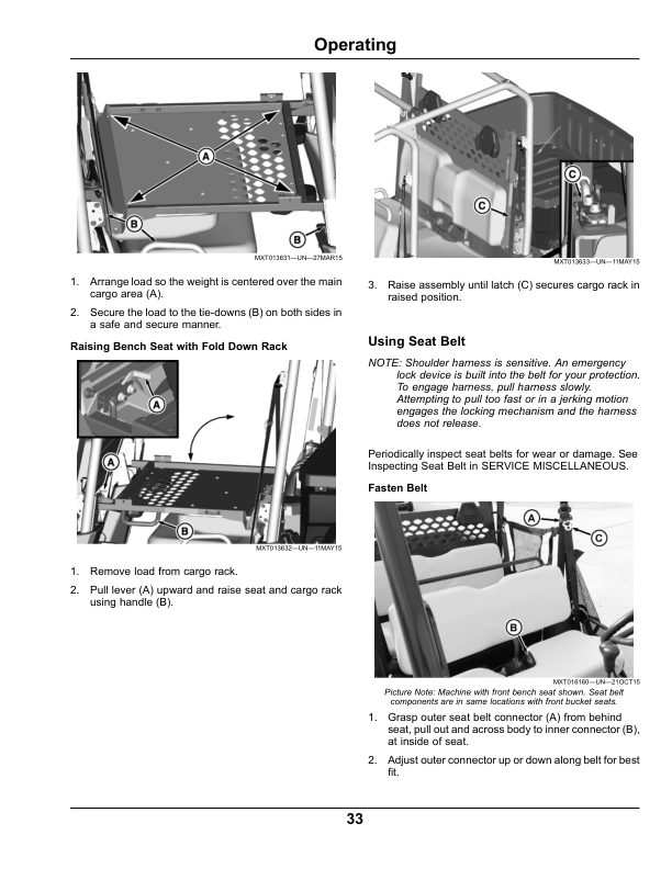 John Deere XUV560 & XUV560 S4Gator Utility Vehicle North America (010001- ) Operator's Manual (OMM175927) - Image 2