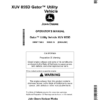 John Deere 855D XUV Gator North America (110001-) Operator's Manual (OMM175933)