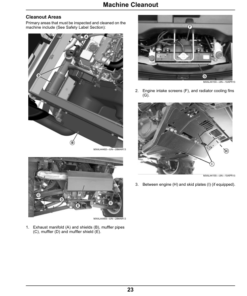 Alternative view of John Deere 855D XUV S4 Gator North America (110001-) Operator's Manual (OMM175989)