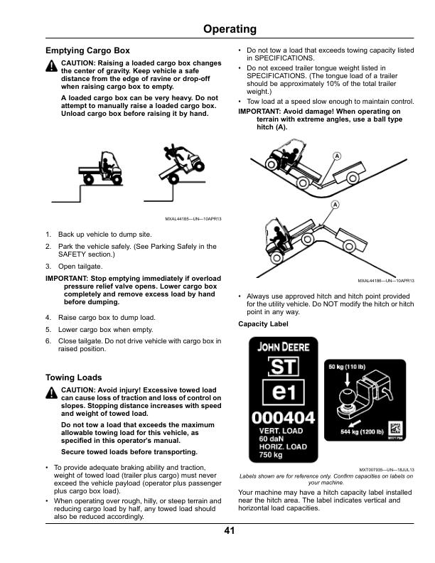 John Deere 855D XUV S4 Gator North America (110001-) Operator's Manual (OMM175989) - Image 3