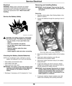 Alternative view of John Deere M-Gator A1 Utility Vehicles North America (130001-) Operator's Manual (OMM176050)