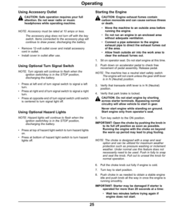 Alternative view of John Deere TX Gator Utility Vehicle California Edition (110001- ) Operator's Manual (OMM176062)