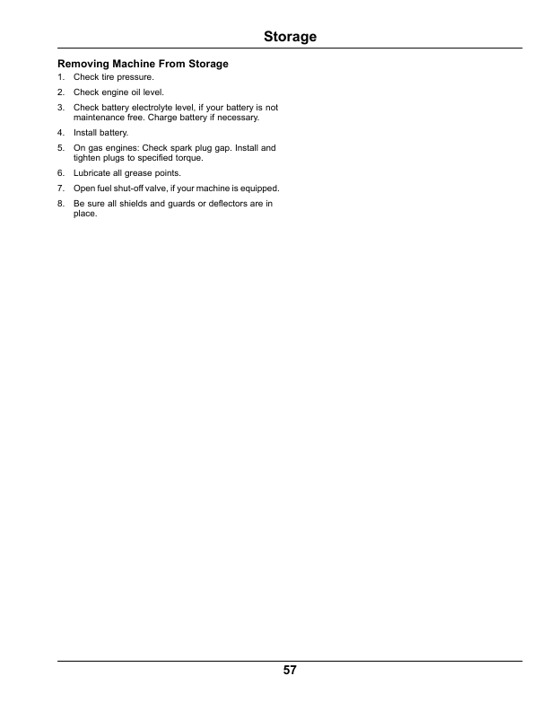 John Deere TS Gator Utility Vehicle North America (110001- ) Operator's Manual (OMM176126) - Image 2