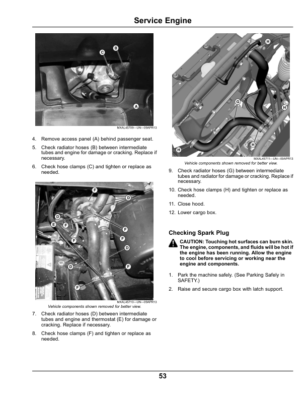 John Deere RSX860i Gator Utility Vehicle North America (010001- ) Operator's Manual (OMM176282) - Image 2