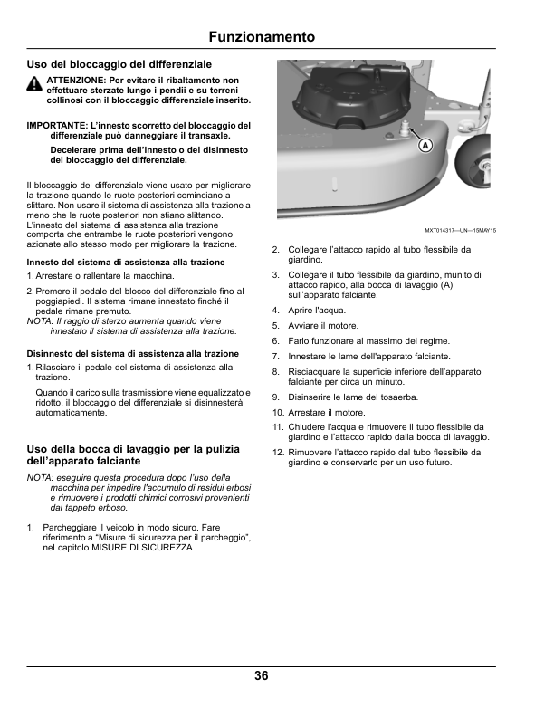 John Deere X584, X590 Select Series Tractors (Export Edition) (SN 120001-) Operator's Manual (OMM177855) - Image 4