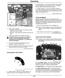 Alternative view of John Deere XUV825i Gator Utility Vehicles Operator's Manual (OMM178603)