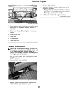 Alternative view of John Deere HPX 4X4 Gas Gator Utility Vehicles (Engine-Kawasaki FD620) Operator's Manual (OMM178633)