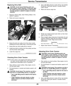 Alternative view of John Deere TH 6x4 Gas Gator Utility Vehicles (Engine-Kawaski FH601) Operator's Manual (OMM178644)