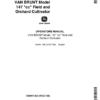 John Deere Van Brunt Model 147-CC Field & Orchard Cultivator Operator's Manual (OMM41056)