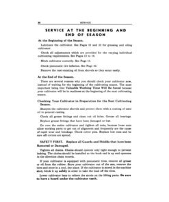 Alternative view of John Deere Van Brunt Model 147-CC Field & Orchard Cultivator Operator's Manual (OMM41056)