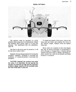 Alternative view of John Deere No. 5A Sprayer Operator's Manual (OMM44280)