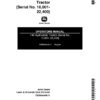 John Deere 140 Hydrostatic Tractor Operator's Manual (OMM44448)