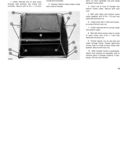 Alternative view of John Deere 26H, 26T, 31T, 31S Lawn Sweepers Operator's Manual (OMM45112)