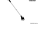 John Deere Portable Electric Trimmer(Subs with OMM122063) Operator's Manual (OMM45415)