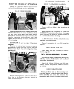 Alternative view of John Deere 110, 110H, 112 & 112H Lawn & Garden Tractor Operator's Manual (OMM45427)