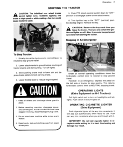 Alternative view of John Deere 140 Hydrostatic Tractor Operator's Manual (OMM47699)
