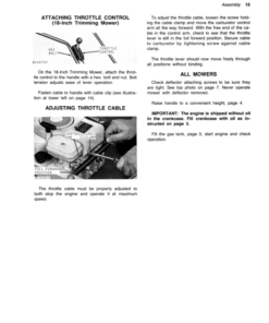 Alternative view of John Deere 18, 20-Inch Walk-Behind Rotary Mowers (001001-) Operator's Manual (OMM47739)