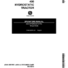 John Deere 400 Hydrostatic Tractor (030001-) Operator's Manual (OMM48676)