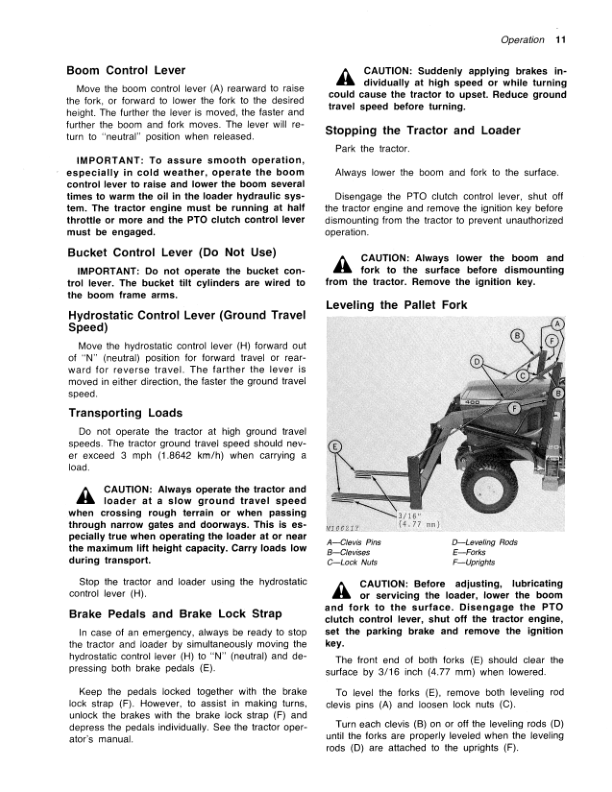 John Deere 20 Loader Operator's Manual (OMM49118) - Image 2