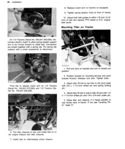 Alternative view of John Deere 31 Integral Rotary Tiller (300001-) Operator's Manual (OMM49210)