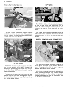 Alternative view of John Deere 33 Integral Rotary Tiller Operator's Manual (OMM49211)