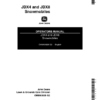 John Deere JDX4 & JDX8 Snowmobiles Operator's Manual (OMM63828)